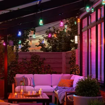 Outdoor string lights Nanoleaf Essentials NF084E00-20SLO 15 m multicolour Matter
