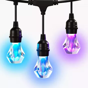 Outdoor string lights Nanoleaf Essentials NF084E00-20SLO 15 m multicolour Matter