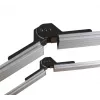 Nurga reguleerimise ühendus B-Tech BT8390 45° pööramine Must