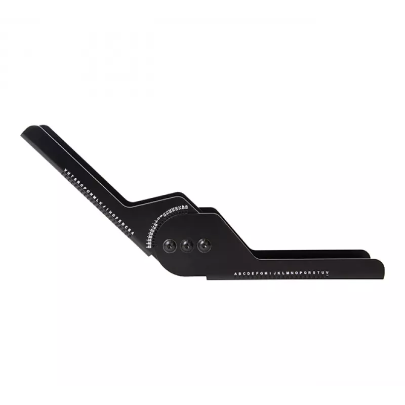 Nurga reguleerimise ühendus B-Tech BT8390 45° pööramine Must