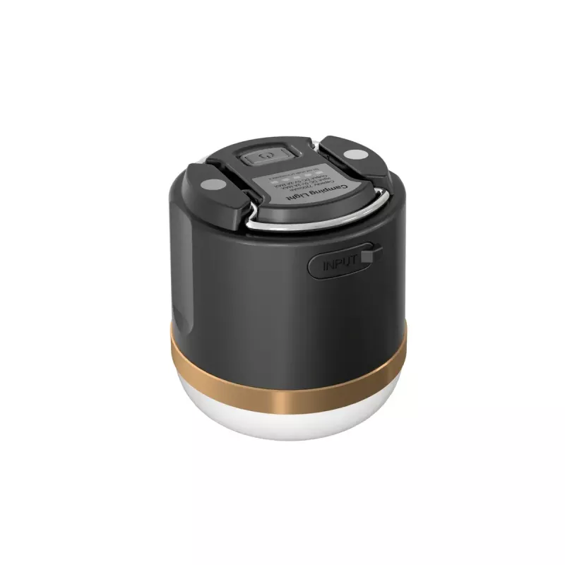 Akutoitel matkalatern EcoFlow SCLI-B — 400 lm, 3600 mAh, USB‑C sisend, ABS+TPR korpus