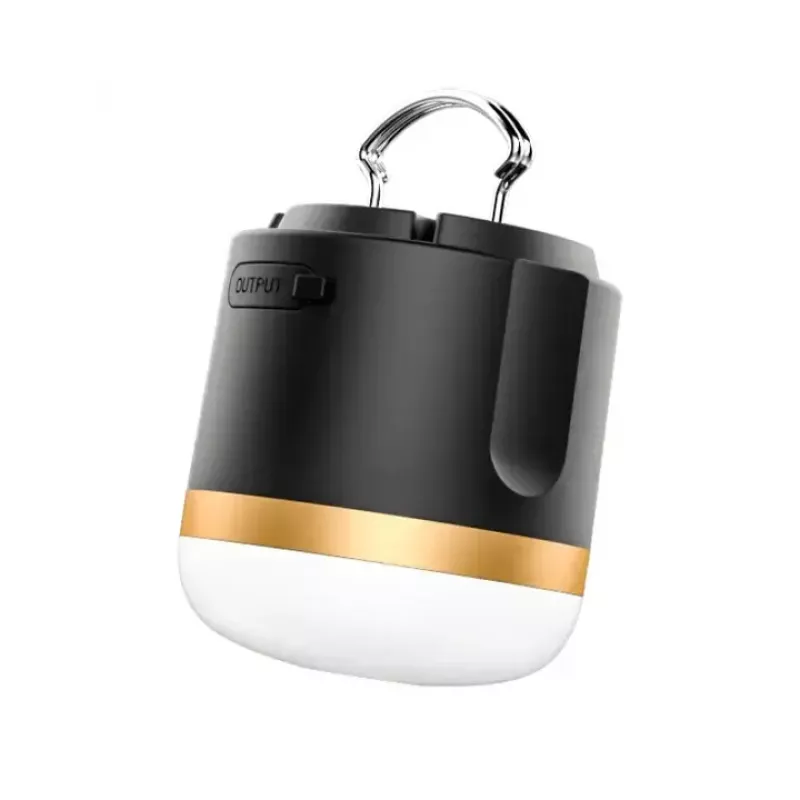 Akutoitel matkalatern EcoFlow SCLI-B — 400 lm, 3600 mAh, USB‑C sisend, ABS+TPR korpus