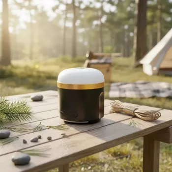 Akutoitel matkalatern EcoFlow SCLI-B — 400 lm, 3600 mAh, USB‑C sisend, ABS+TPR korpus