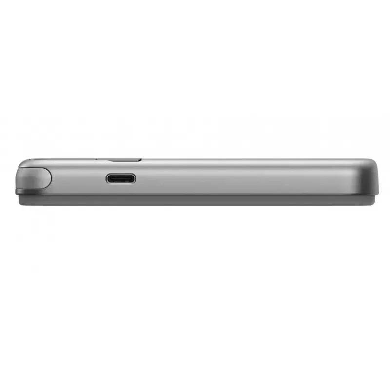 Power bank EcoFlow Rapid 5000 (Lithium-Ion 5000 mAh, PD fast charge, 30 W total, wireless, USB-C, Silver)