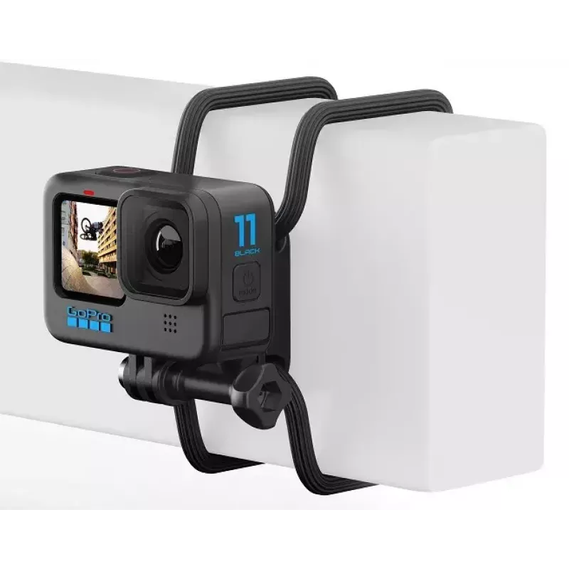 Kinnituskomplekt GoPro Flexible Grip Mount kõikidele HERO kaameratele, must plastik