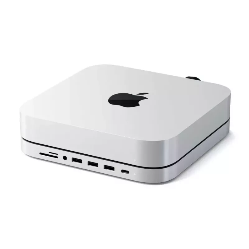 Satechi alumiiniumist alus ja jaotur Mac mini jaoks, kosmosehall