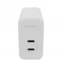 mophie Accessories-Wall Adapter-USB-C-PD-DUAL-67W-GAN-Valge-EU (2xUSBC)