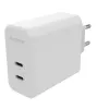 mophie Accessories-Wall Adapter-USB-C-PD-DUAL-67W-GAN-Valge-EU (2xUSBC)