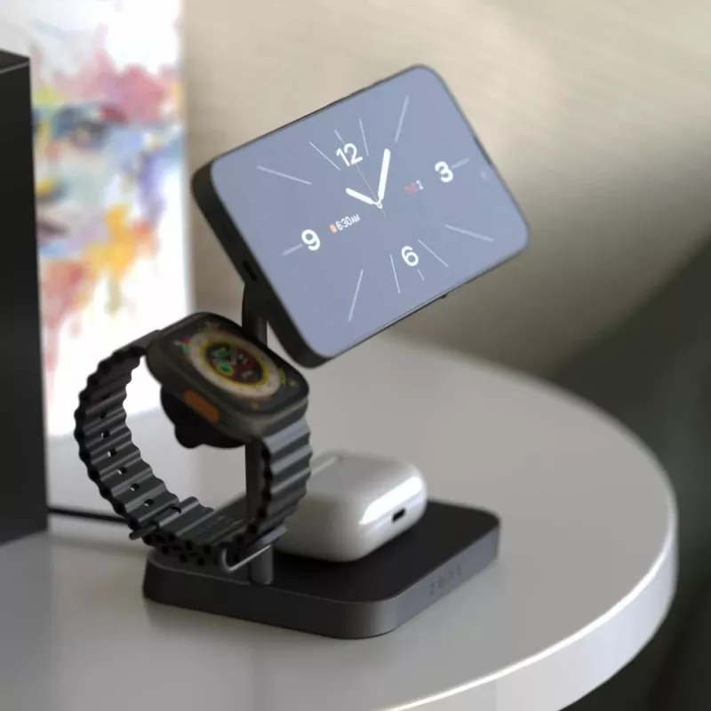 ZENS Office Charger Pro 3 Must Juhtmevaba Kiirlaadimine Sise AC