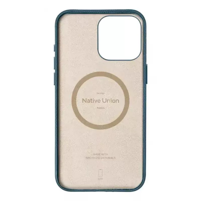 Native Union (Re)Classic kaitseümbris iPhone 16 Pro Maxile — tumesinine, 6,9-tollise (17,5 cm) ekraani jaoks