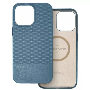 Native Union (Re)Classic kaitseümbris iPhone 16 Pro Maxile — tumesinine, 6,9-tollise (17,5 cm) ekraani jaoks