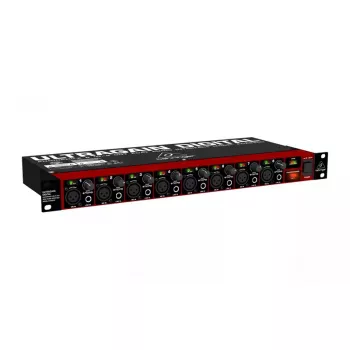 Behringer ULTRAGAIN DIGITAL ADA8200 8-kanaliline AD/DA-muundur, 24-bit/48 kHz, XLR I/O, rack'ile paigaldatav