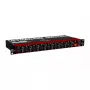 Behringer ULTRAGAIN DIGITAL ADA8200 8-kanaliline AD/DA-muundur, 24-bit/48 kHz, XLR I/O, rack'ile paigaldatav