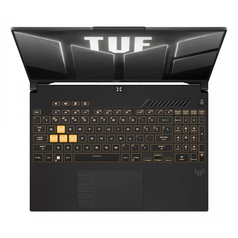 ASUS TUF Gaming F16 FX607VJ-RL001W sülearvuti Intel Core 5 210H 40,6 cm (16 tolli) WUXGA 16 GB DDR4-SDRAM 512 GB SSD NVIDIA GeForce RTX 3050 Wi-Fi 6 (802.11ax) Windows 11 Home must, hall