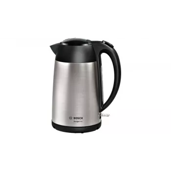 Bosch TWK3P420 elektriline veekeetja 1,7 L 2400 W Must, Roostevaba teras