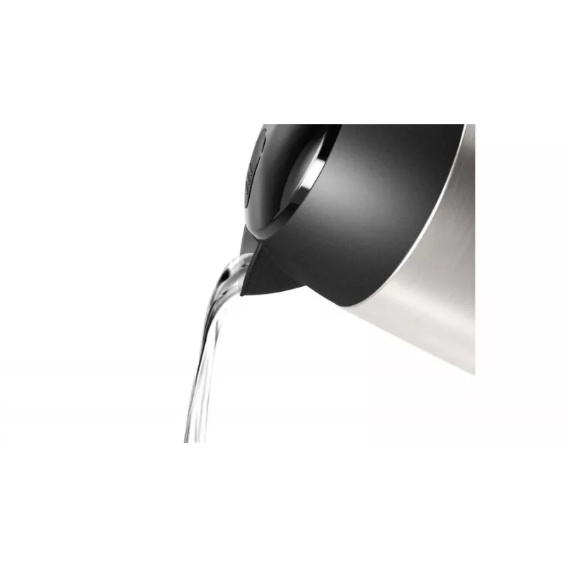 Bosch TWK3P420 elektriline veekeetja 1,7 L 2400 W Must, Roostevaba teras