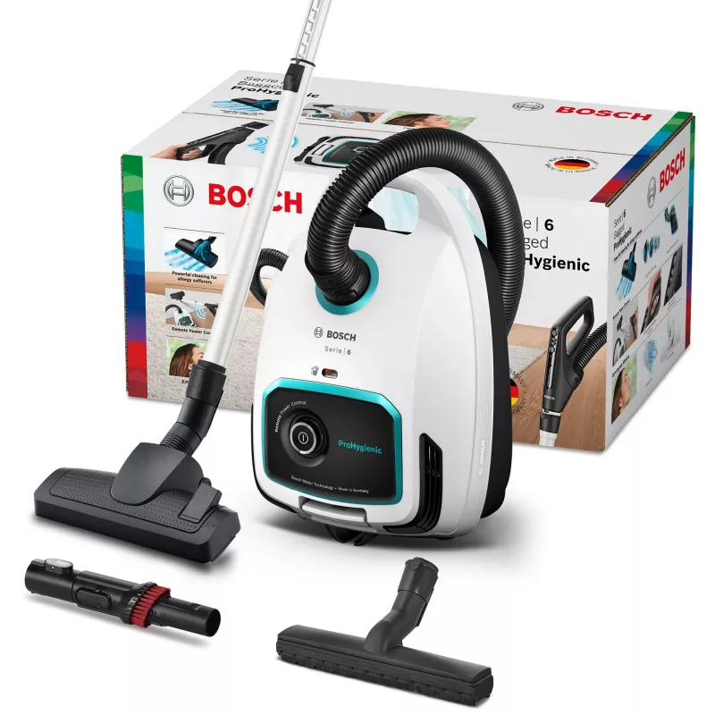 Bosch Serie 6 BGL6HYG1 tolmuimeja 4,5 L silindertolmuimeja Kuivpuhastus 600 W Tolmukott