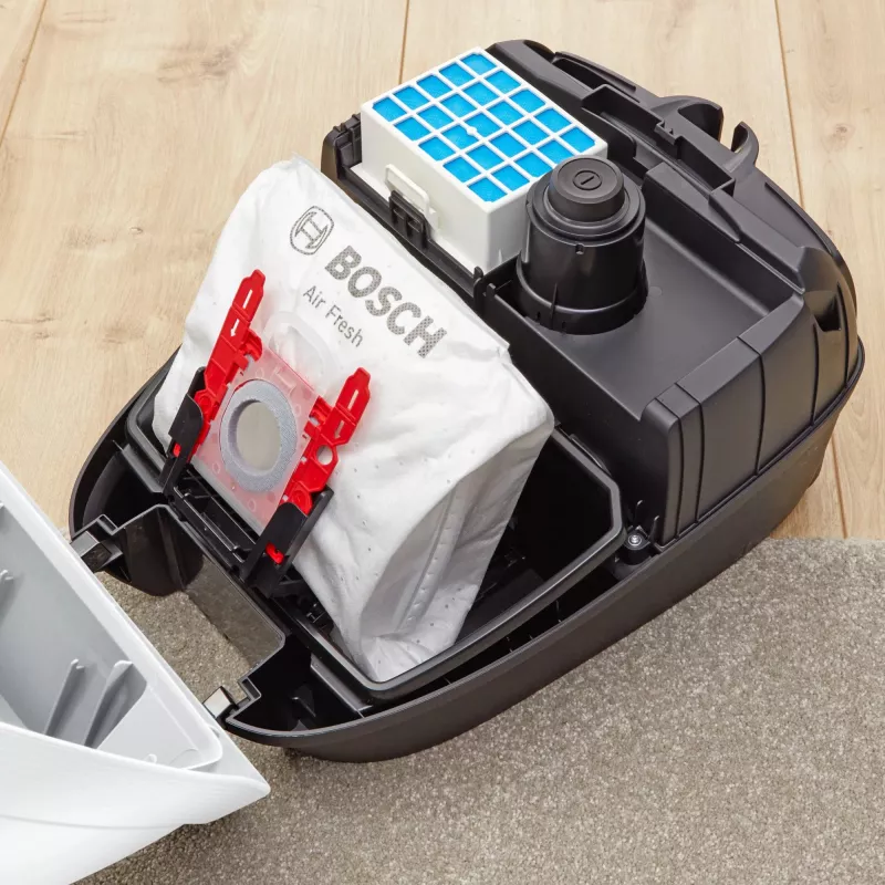 Bosch Serie 6 BGL6HYG1 tolmuimeja 4,5 L silindertolmuimeja Kuivpuhastus 600 W Tolmukott