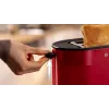 Röster Bosch TAT2M124 — 2 viilu 950 W, punane, saia tsentreerimine, sulatus, tõstuk