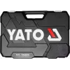 Mehaanikariistakomplekt Yato YT-39009 — 68-osaline komplekt, 1/4-tolline ajam, must kohver