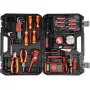Mehaanikariistakomplekt Yato YT-39009 — 68-osaline komplekt, 1/4-tolline ajam, must kohver