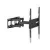 Seinale kinnitatav telerihoidik TRACER TRAUCH47656 – reguleeritav kaldenurk +3° kuni -15°, painduv hoob, must, sobib 37 tolli kuni 70 tolli teleritele, maksimaalne kandevõime 40 kg, laius 450 mm, sügavus 35,5 cm