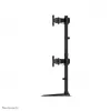 Neomounts NM-D335D4Must Monitorialus 10-27 tolli, Klamber/Vabaltseisev/Läbiviiguga, 8 kg, 25,4 cm (10 tolli), 68,6 cm (27 tolli), 100 x 100 mm, Must