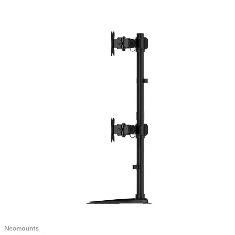 Neomounts NM-D335D4Must Monitorialus 10-27 tolli, Klamber/Vabaltseisev/Läbiviiguga, 8 kg, 25,4 cm (10 tolli), 68,6 cm (27 tolli), 100 x 100 mm, Must