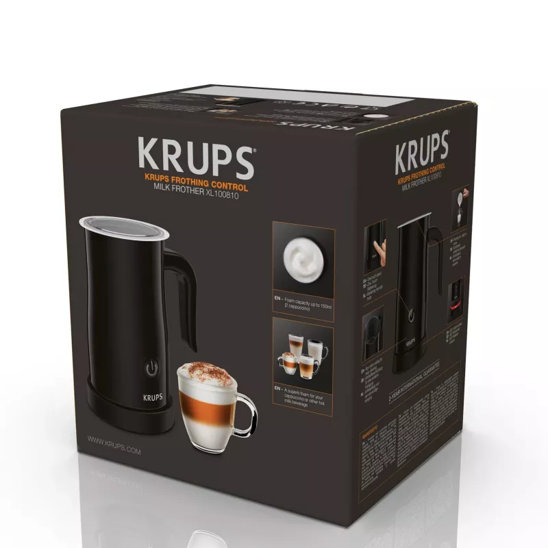 Krups XL1008 automaatne piimavahustaja/soojendaja, must