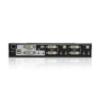 ATEN 2-Pordiline USB DVI Kahevaate KVM-lüliti heli ja USB 2.0 jaoturiga (KVM-kaablid kaasas)