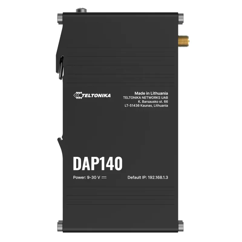 Traadita pääsupunkt Teltonika DAP140 300 Mbit/s PoE must
