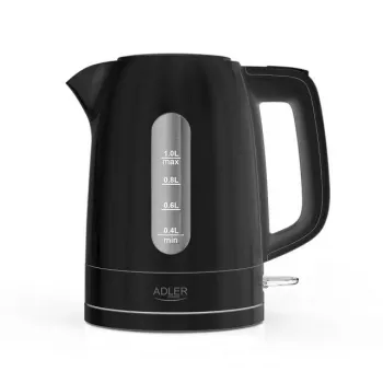 Elektriline veekeetja Adler AD 1380B — 1,7 L, kuni 2200 W, must, 360° alus