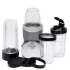 Lauapealne blender Adler AD 4084 Smoothie Set — 500 W (max 1200 W), 0,7 L klaaskann, eemaldatav kauss, must