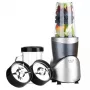 Lauapealne blender Adler AD 4084 Smoothie Set — 500 W (max 1200 W), 0,7 L klaaskann, eemaldatav kauss, must