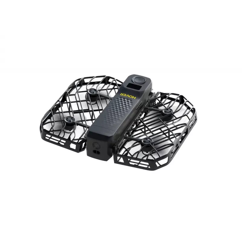 Droon HOVERAir X1 ProMax — 4-rootoriline, 48 MP kaamera, 7680×4320 video, 16,6 m/s, 1000 m ulatus, 1920 mAh, 64 GB sisemälu, must
