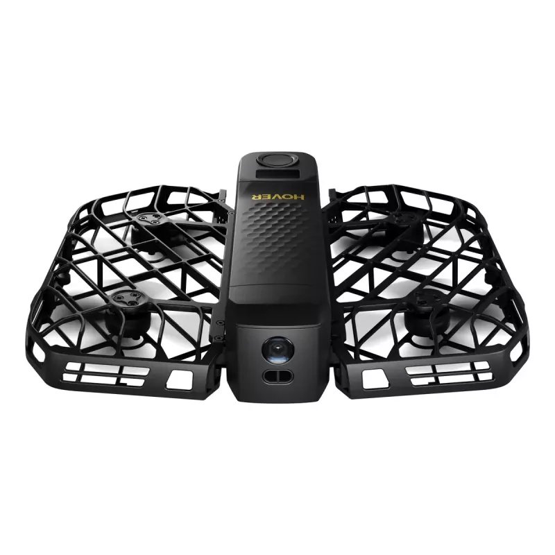 Droon HOVERAir X1 ProMax — 4-rootoriline, 48 MP kaamera, 7680×4320 video, 16,6 m/s, 1000 m ulatus, 1920 mAh, 64 GB sisemälu, must