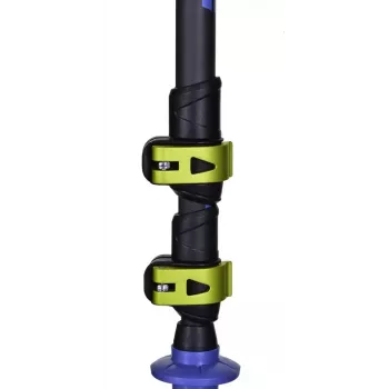 Matkakepid Viking Carbo Lite Must Lime, 175 cm, süsinik, 610 g