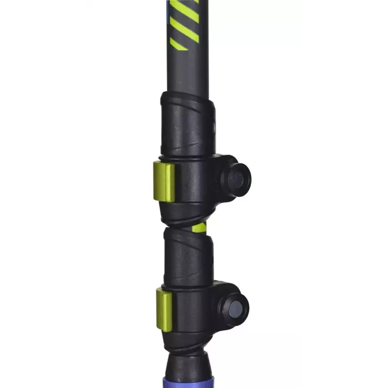 Matkakepid Viking Carbo Lite Must Lime, 175 cm, süsinik, 610 g