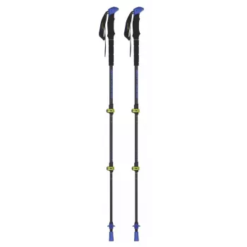 Matkakepid Viking Carbo Lite Must Lime, 175 cm, süsinik, 610 g
