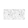Vedelikjahutus AIO CHIEFTEC ICEBERG 240-RGB-W — 240 mm radiaator, 2 × 120 mm RGB ventilaatorit, valge
