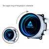 Vedelikjahutus AIO CHIEFTEC ICEBERG 240-RGB-W — 240 mm radiaator, 2 × 120 mm RGB ventilaatorit, valge
