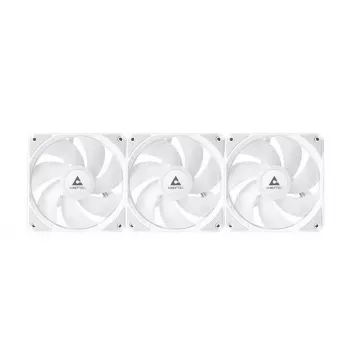 Universaalne vedelikjahuti CHIEFTEC CLC-360-RGB-W — 360 mm radiaator, 3x 120 mm RGB ventilaatorit, valge, 40 cm torud