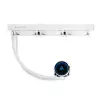 Universaalne vedelikjahuti CHIEFTEC CLC-360-RGB-W — 360 mm radiaator, 3x 120 mm RGB ventilaatorit, valge, 40 cm torud