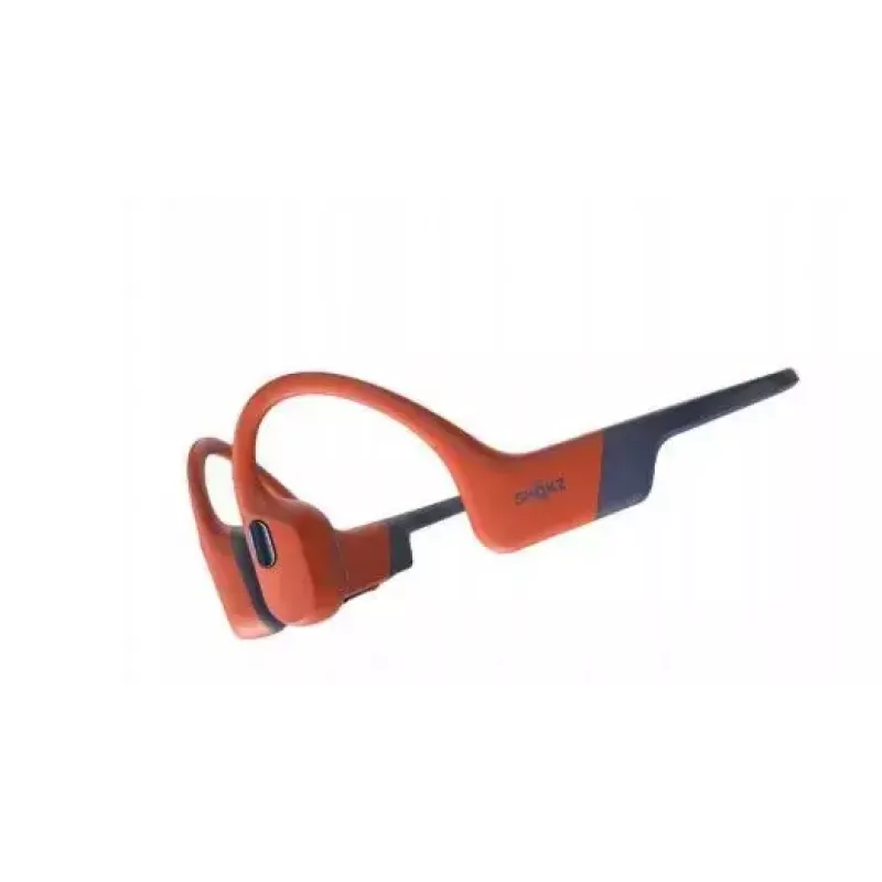 Luujuhtivusega kõrvaklapid Shokz OpenSwim Pro — binauraalsed, IP68 veekindel, Bluetooth 5.2, kuni 9 h kasutusaeg, kõrvakonksud, punane