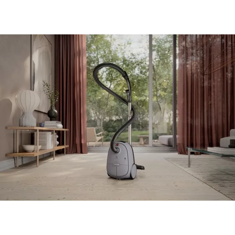 Tolmuimeja Electrolux EB61A5UG — 3,5 L tolmukott, 750 W, 12 m raadius, turbohari, roostevabast terasest teleskooptoru