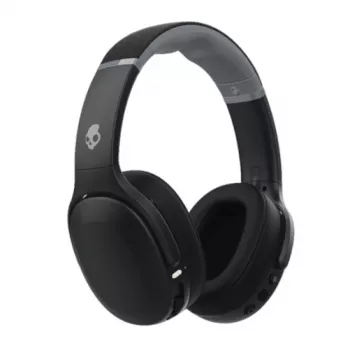 Kõrvaklapid Skullcandy Crusher Evo — juhtmevabad ja juhtmega üle-kõrva kõrvaklapid, Bluetooth 5.0, 40 h aku, USB-C, 3,5 mm, kokkupandavad, must