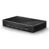 Lindy 2 Port HDMI 2.0 18G Splitter, HDMI, 2x HDMI, 3840 x 2160 pikslit, must, metallist, CE, FCC, RoHS, REACH, California Proposition 65