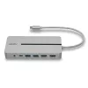 Lindy DST-Mx Duo USB-C sülearvuti / MacBook mini dokkimisjaam kahe ekraani (4K) ja 100 W läbiva laadimise toega