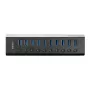 Lindy 10 pordiga USB 3.0 jaotur sisse-/väljalülititega