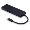 Lindy DST-Mini USB-C sülearvuti mini dokkimisjaam 4K toega ja 100W läbipääsu laadimisega